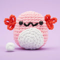 Strawberry the Axolotl Crochet Kit - Make Something Fun