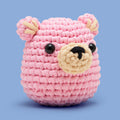 Walter the Bear Pink Crochet Kit - Create Big
