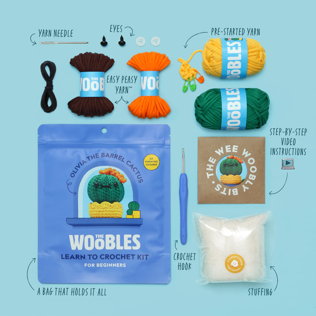 Wooble Where You're Planted Bundle - Crochet for Beginners
