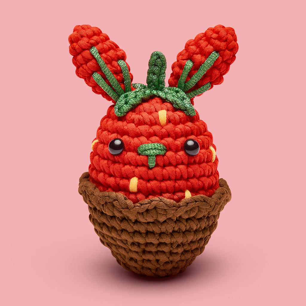 Jojo The Bunny: Sweetie Edition Crochet Kit - Woobles Stitch Fun