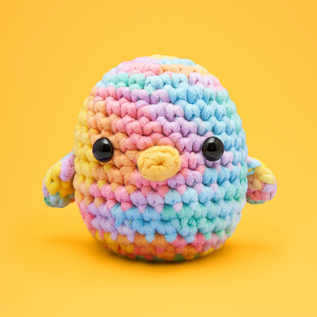 Kiki the Chick Pastel Crochet Kit - Easy Crochet Joy