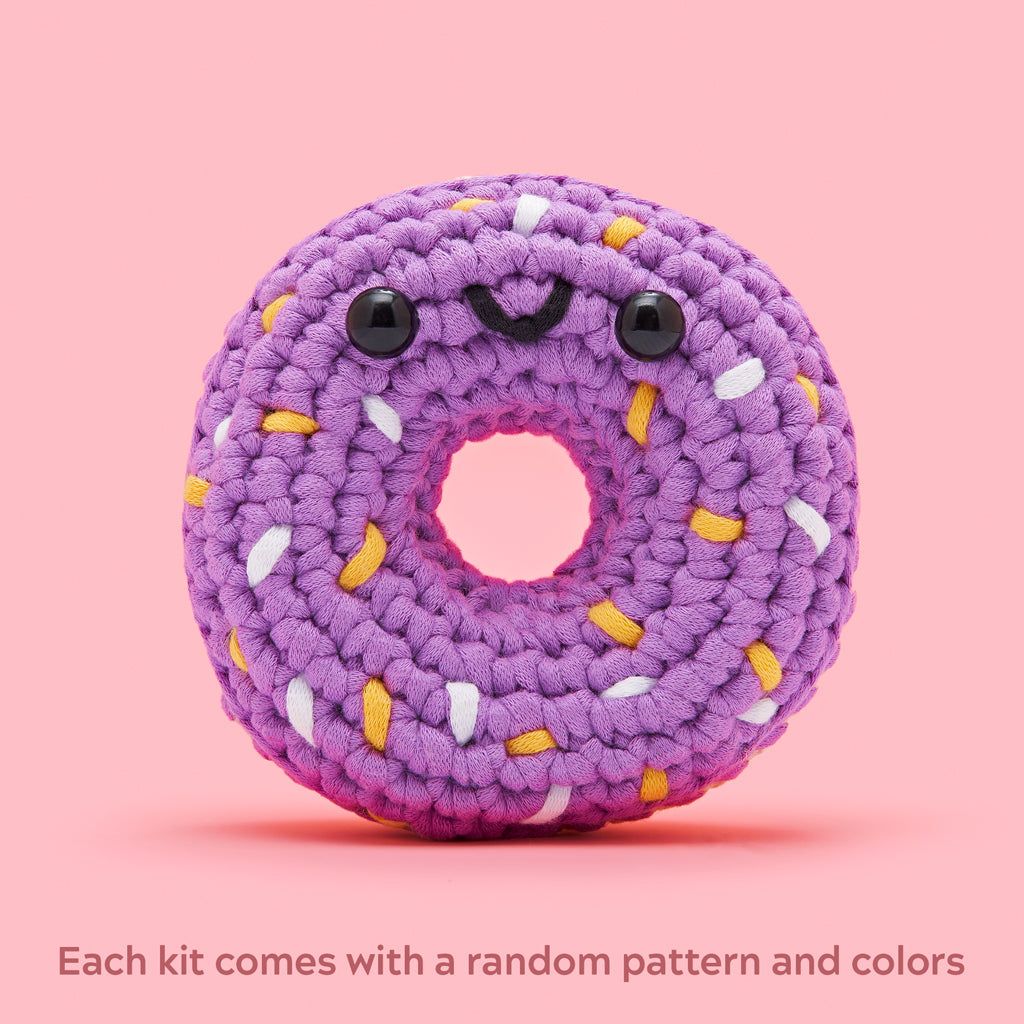 Mystery Donut Crochet Kit - Ready for Craft Time