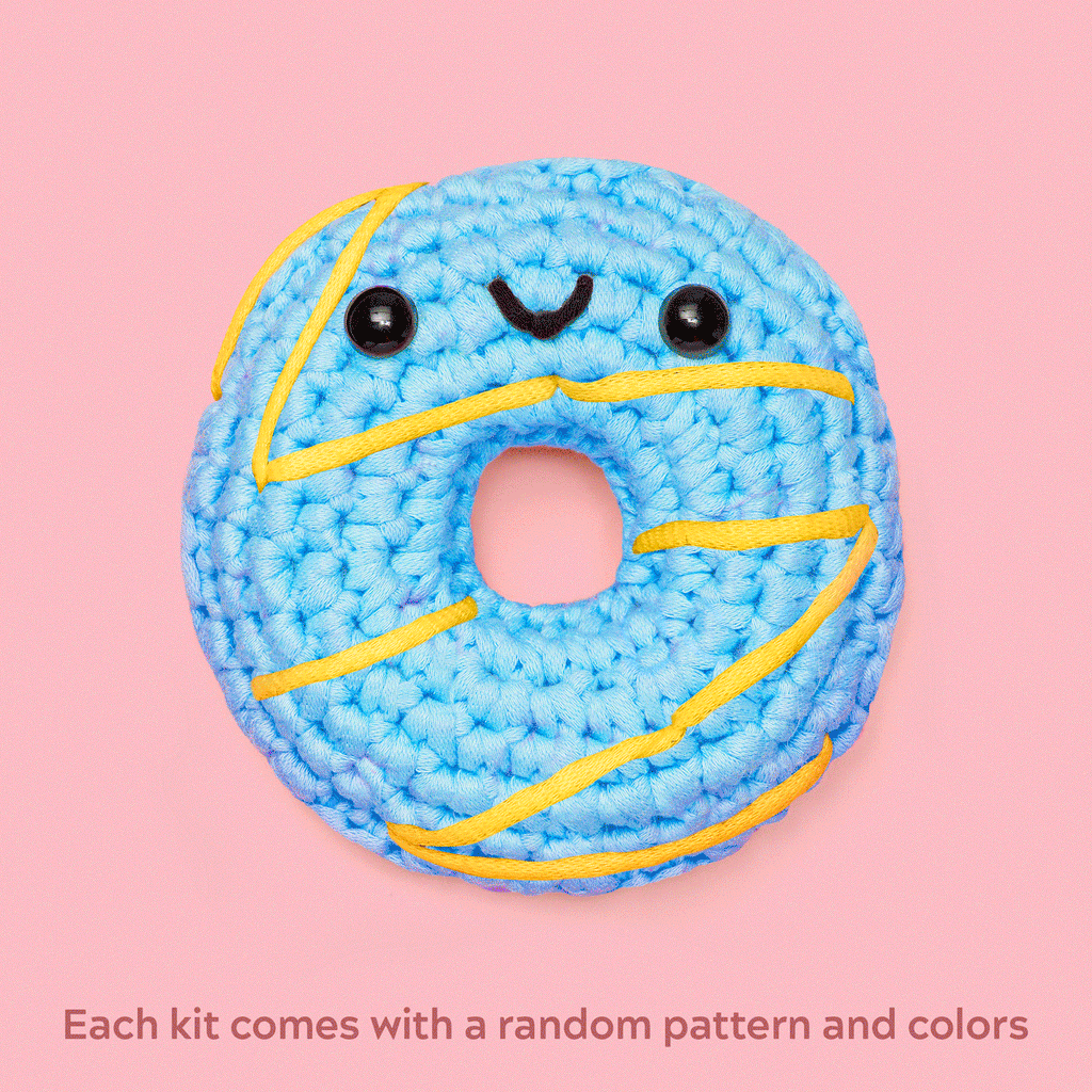 Mystery Donut Crochet Kit - Ready for Craft Time