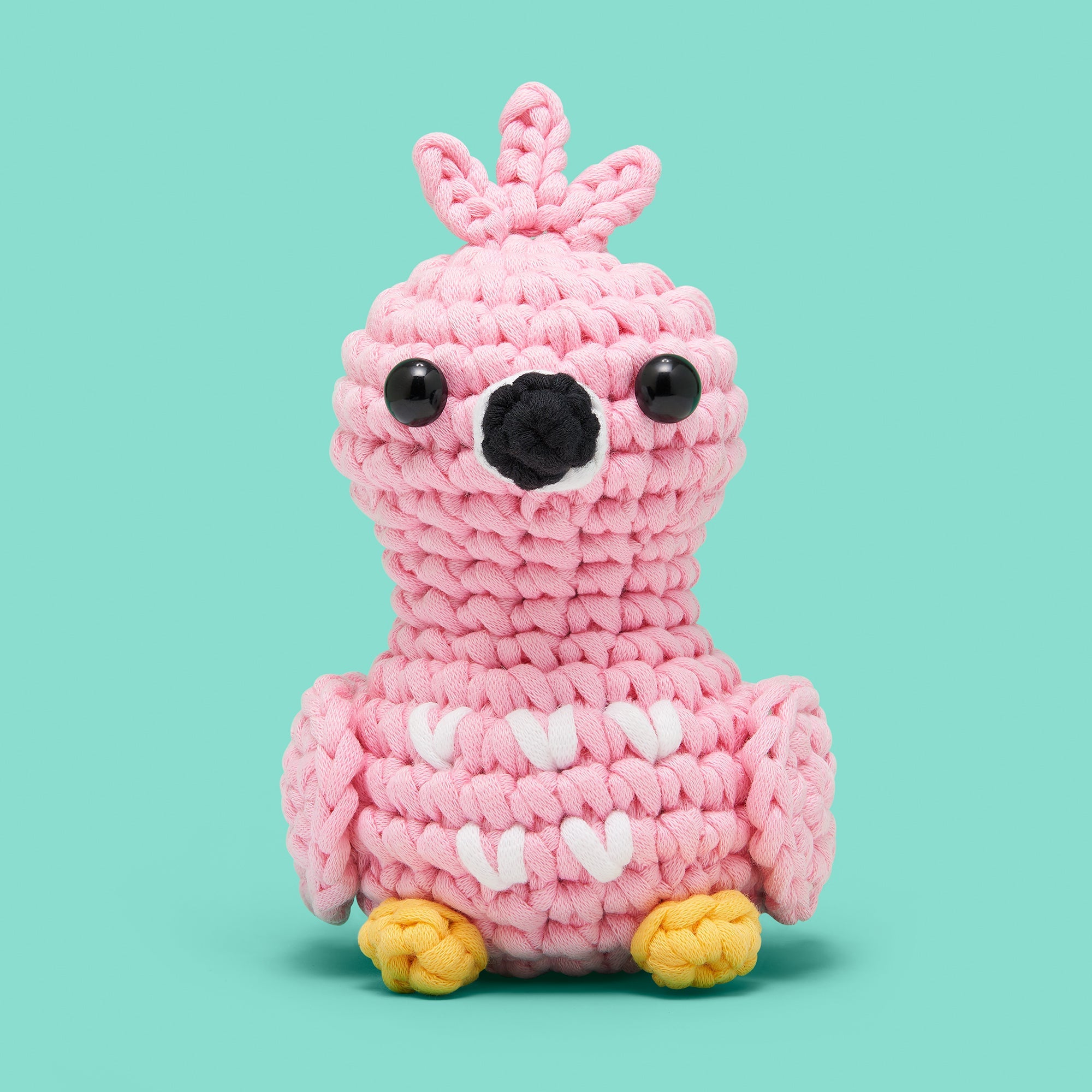 Zoe the Flamingo Crochet Kit - DIY Project Fun