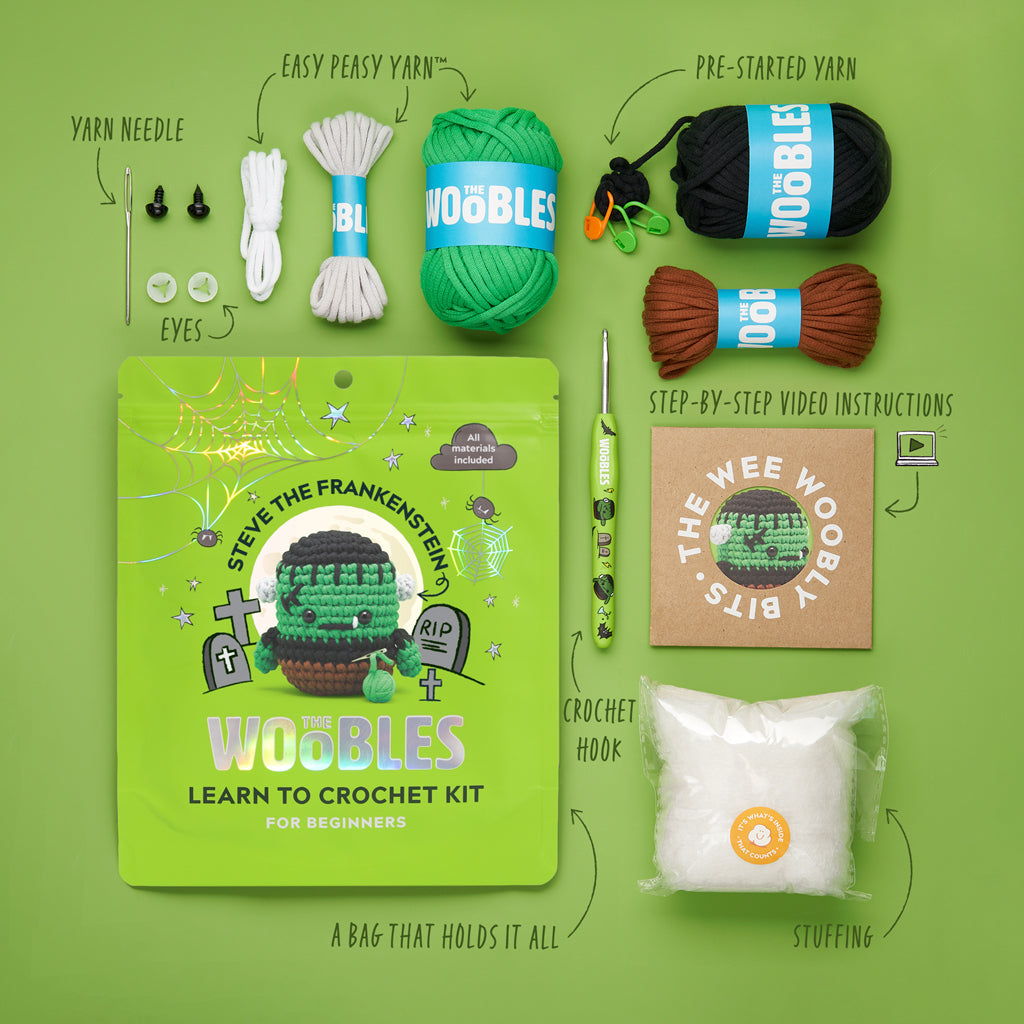 Eat, Drink, and Be Scary Bundle - Woobles Yarn Joy