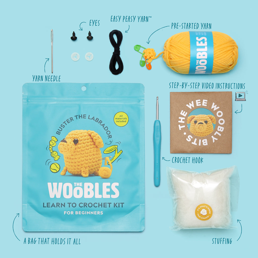 Buster the Labrador Crochet Kit - Make Something Small