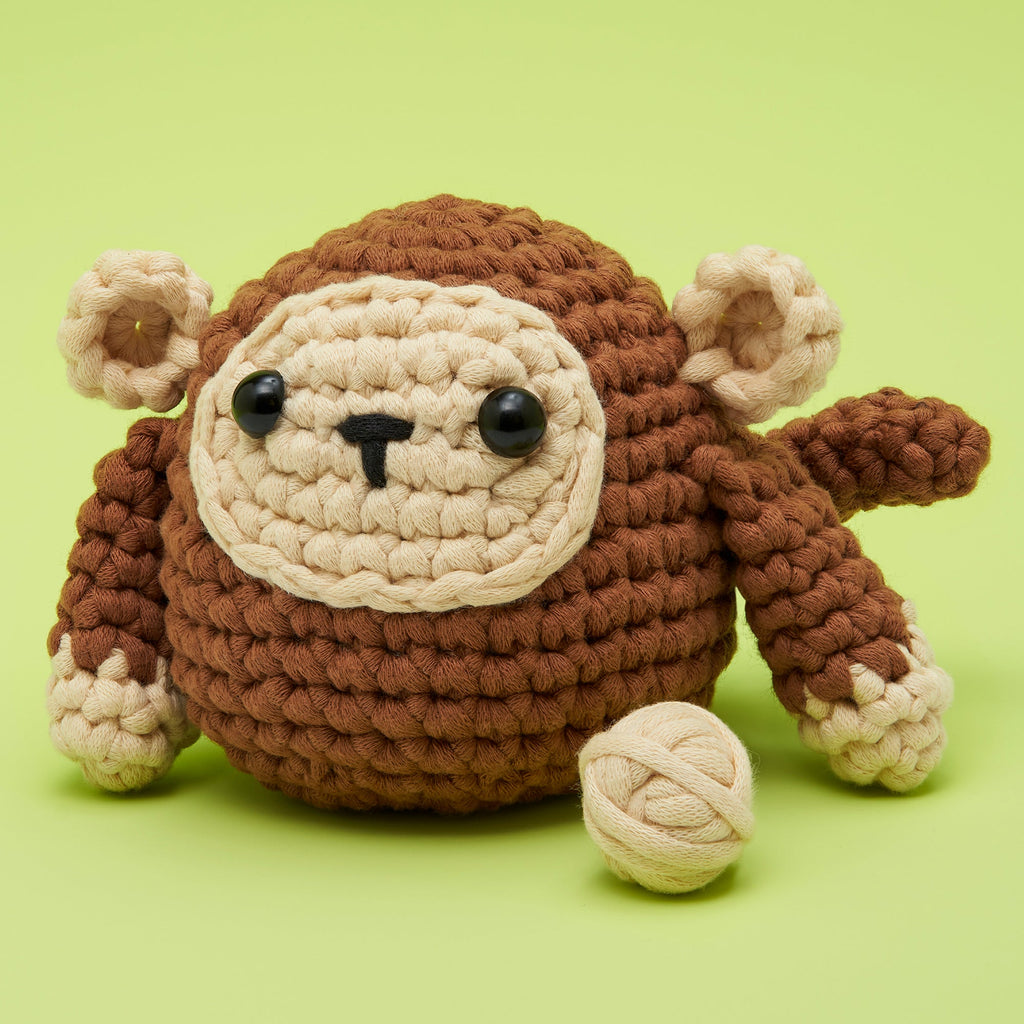 Jack the Monkey Crochet Kit - Make Small