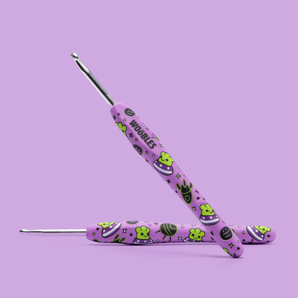 Wibbit the Neptunian Crochet Kit - Woobles Crafts Daily