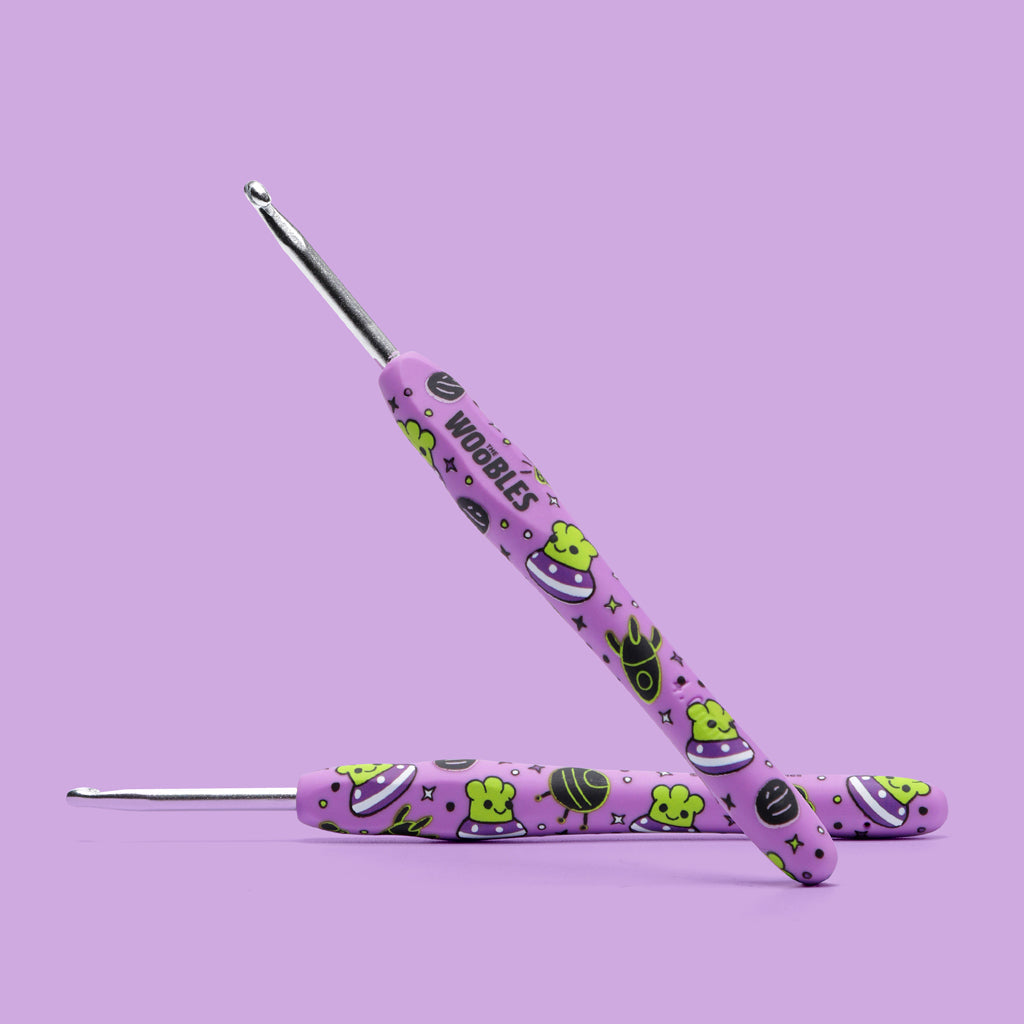 Wibbit the Neptunian Crochet Kit - Woobles Crafts Daily
