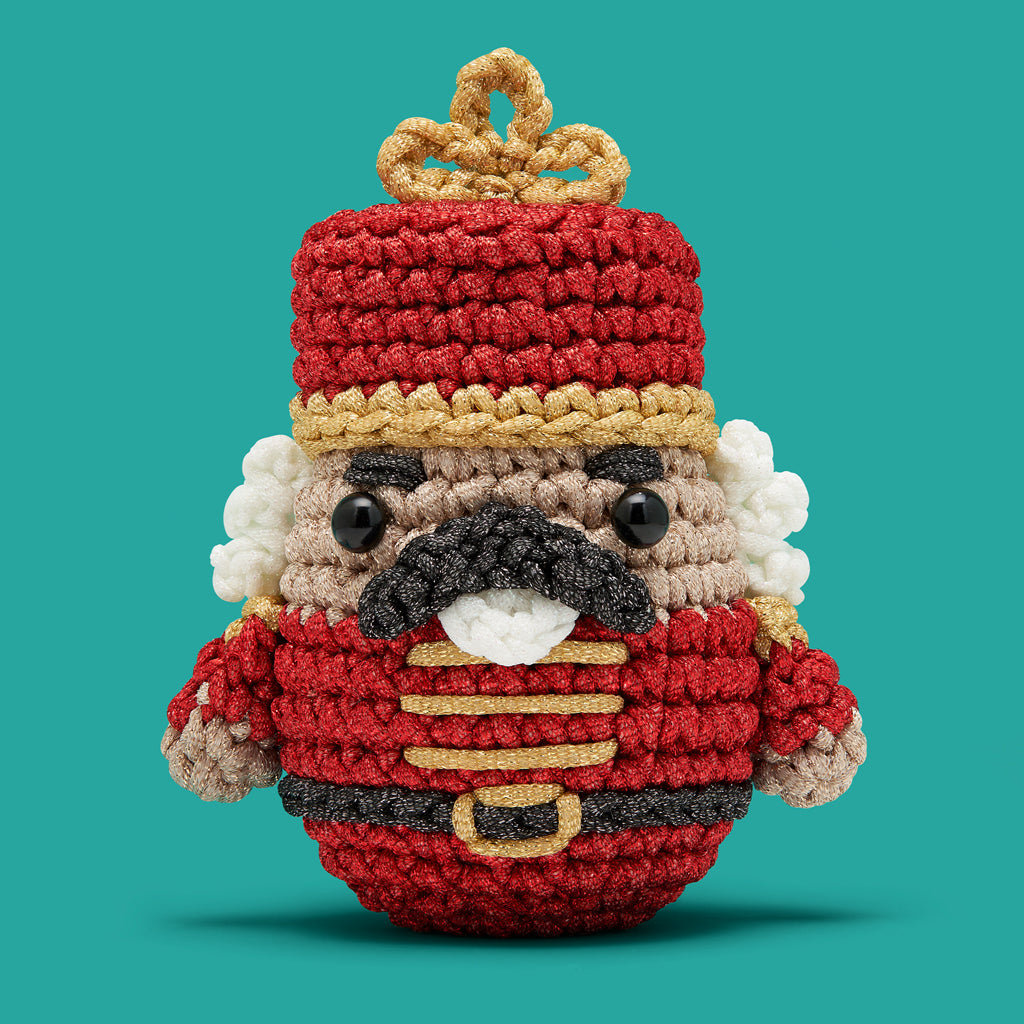 Hazel the Nutcracker Crochet Kit - Cute Gift Pick