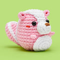 Andre the Skunk Pink Crochet Kit - Fun Crochet Kits