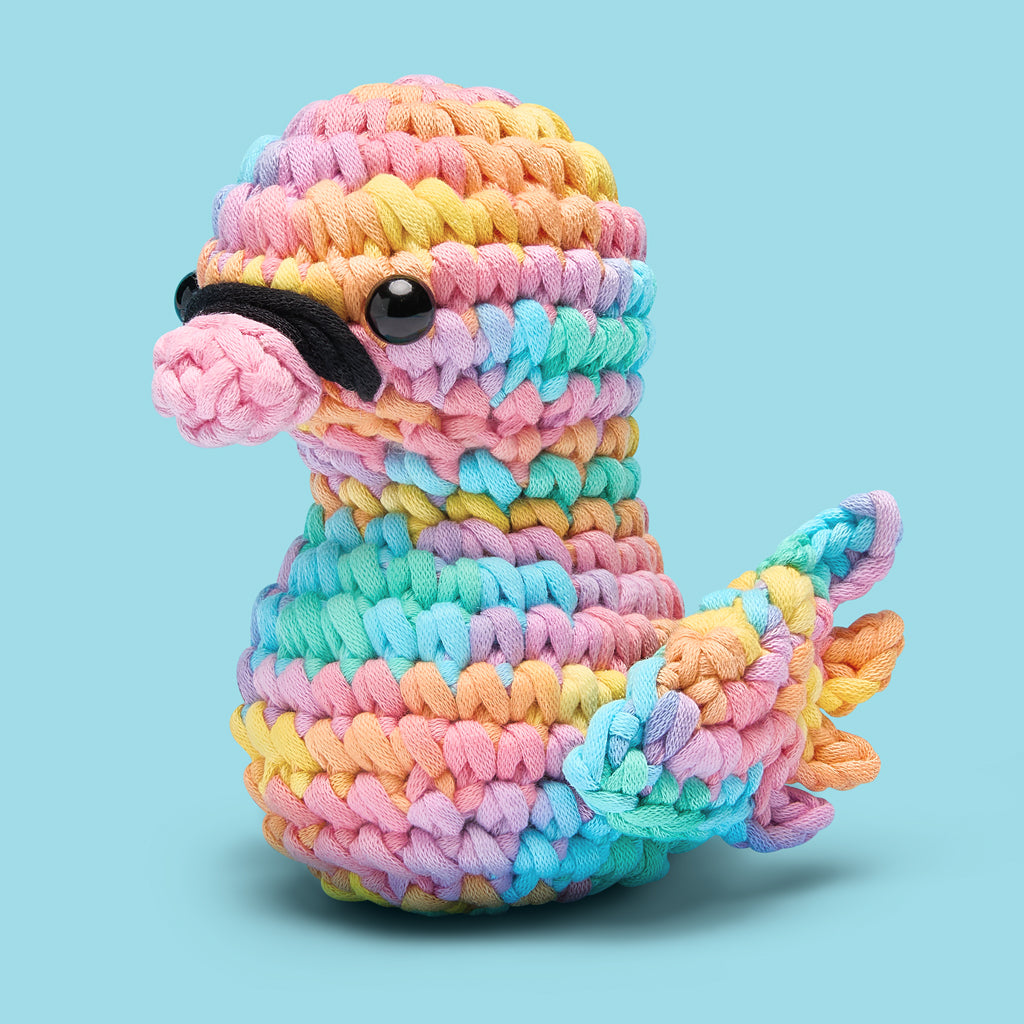 Tito the Swan Pastel Crochet Kit - Bring Yarn to Life