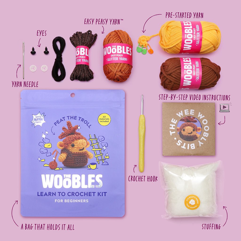 Yarn-chanted Forest Bundle - Learn Cute Stitches