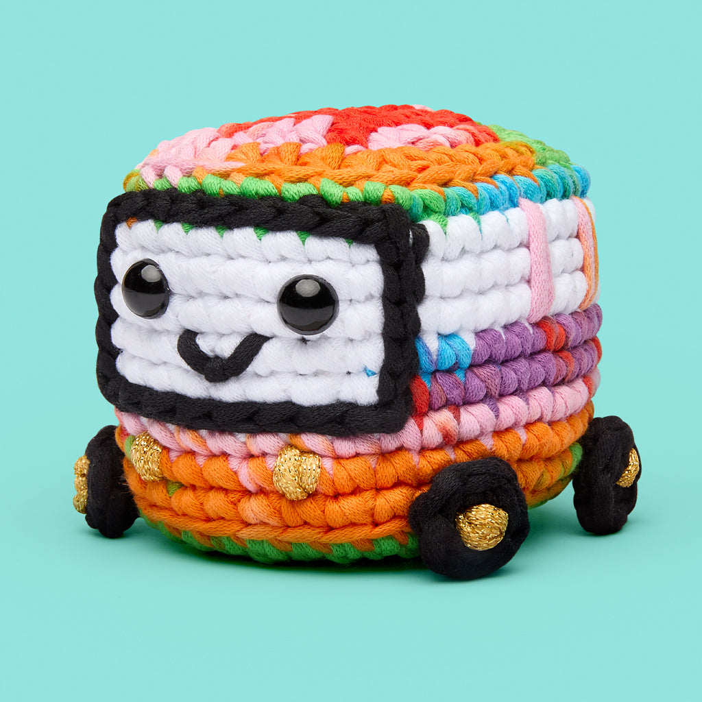 Willie the Wooble Wagon: Milly Edition Crochet Kit - Crochet Starter Kit