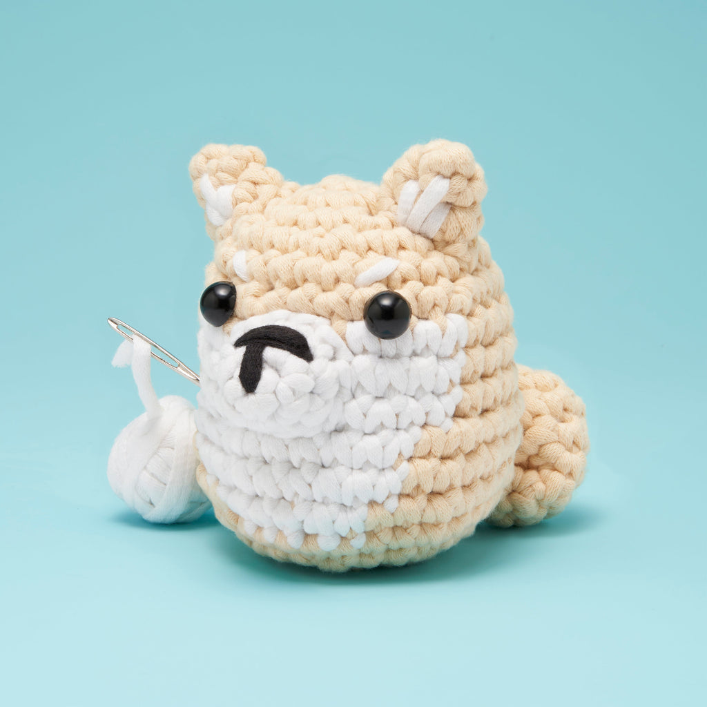Toast the Shiba Inu Crochet Kit - Crochet Kit Favorite