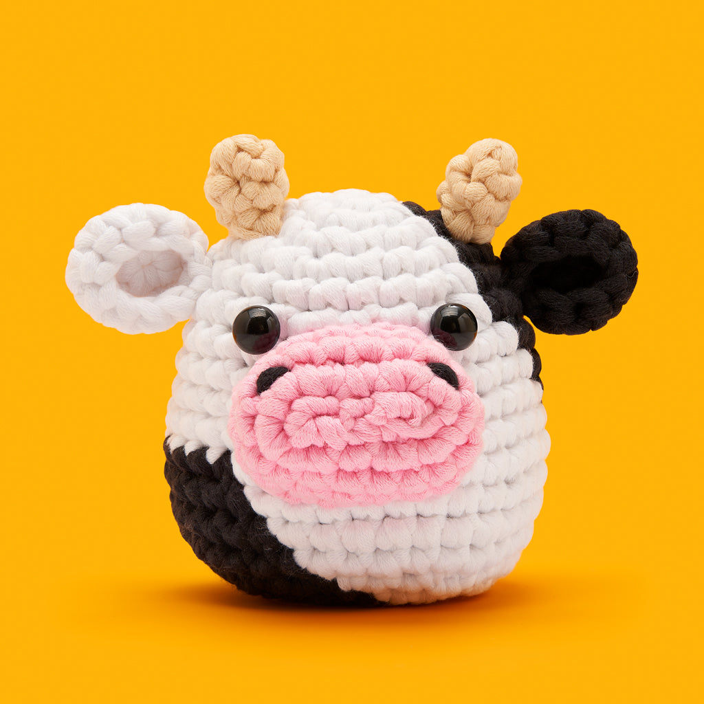 Lavender the Cow Crochet Kit - Creativity Included