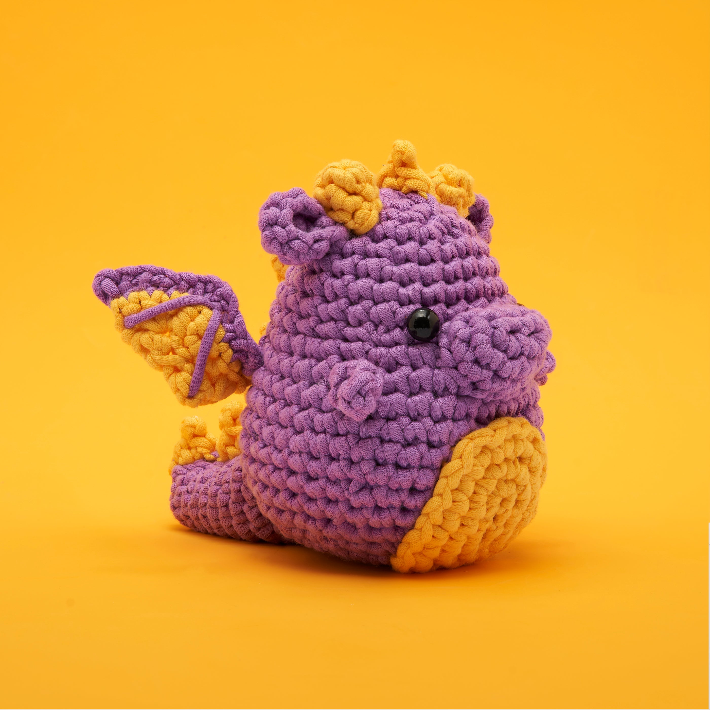 Kaida the Dragon Crochet Kit - Woobles Start Here