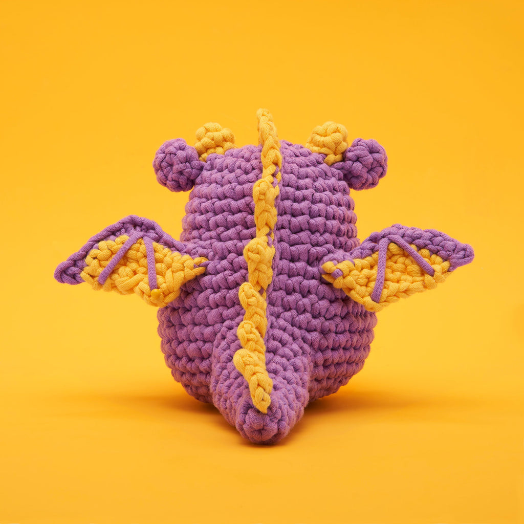 Kaida the Dragon Crochet Kit - Woobles Start Here