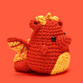 Kaida the Dragon Red Crochet Kit - Easy Step Crochet