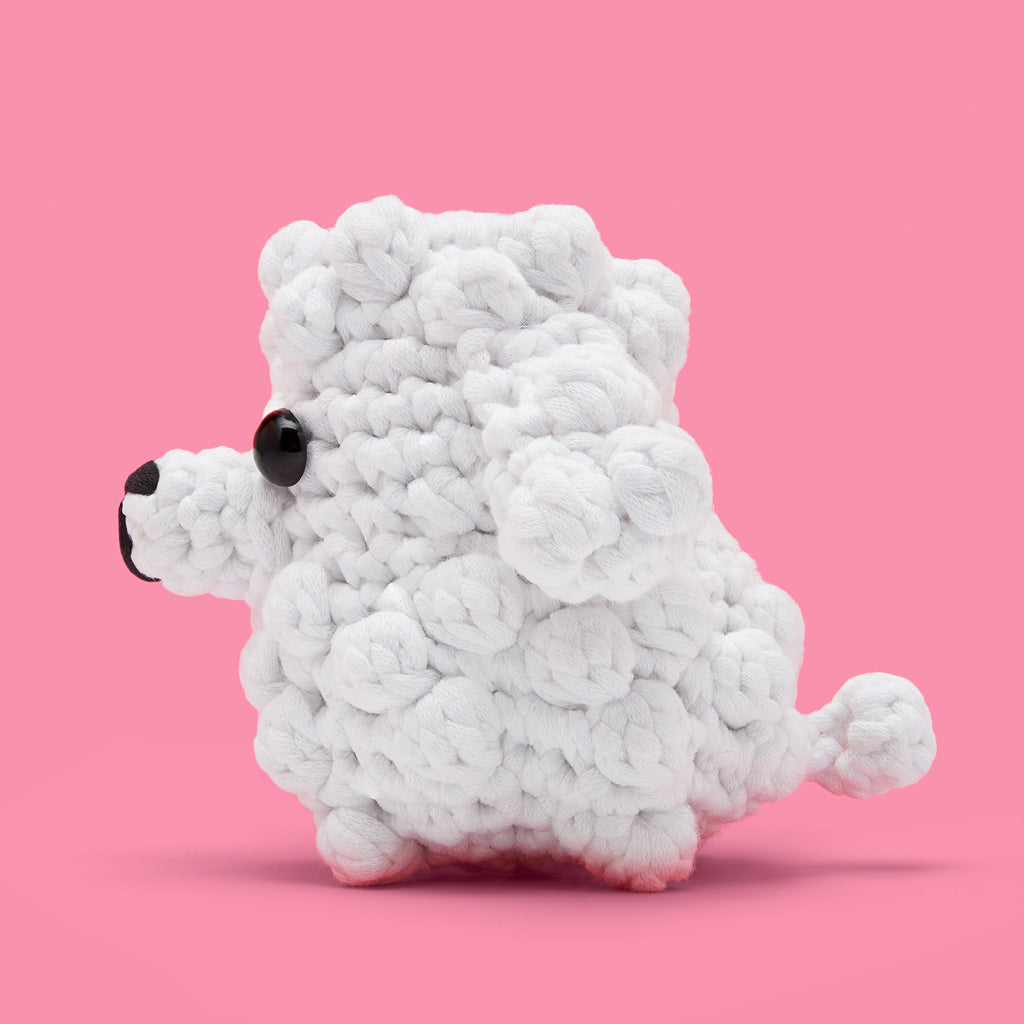 Sophie the Poodle Crochet Kit - Turn Yarn into Woobles