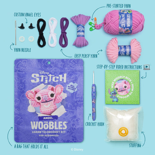 Angel Crochet Kit - Craft Time Starts Here