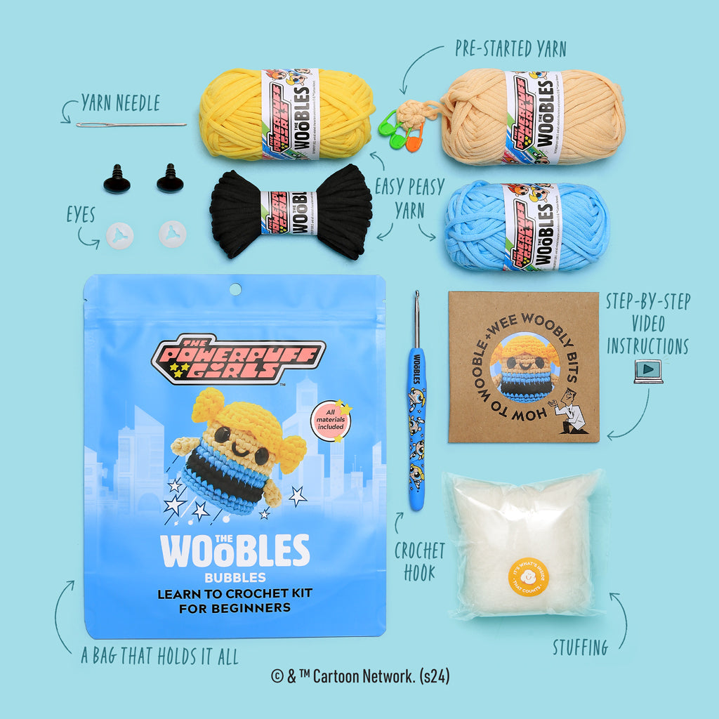 Bubbles™ Crochet Kit - Create Cute Friends