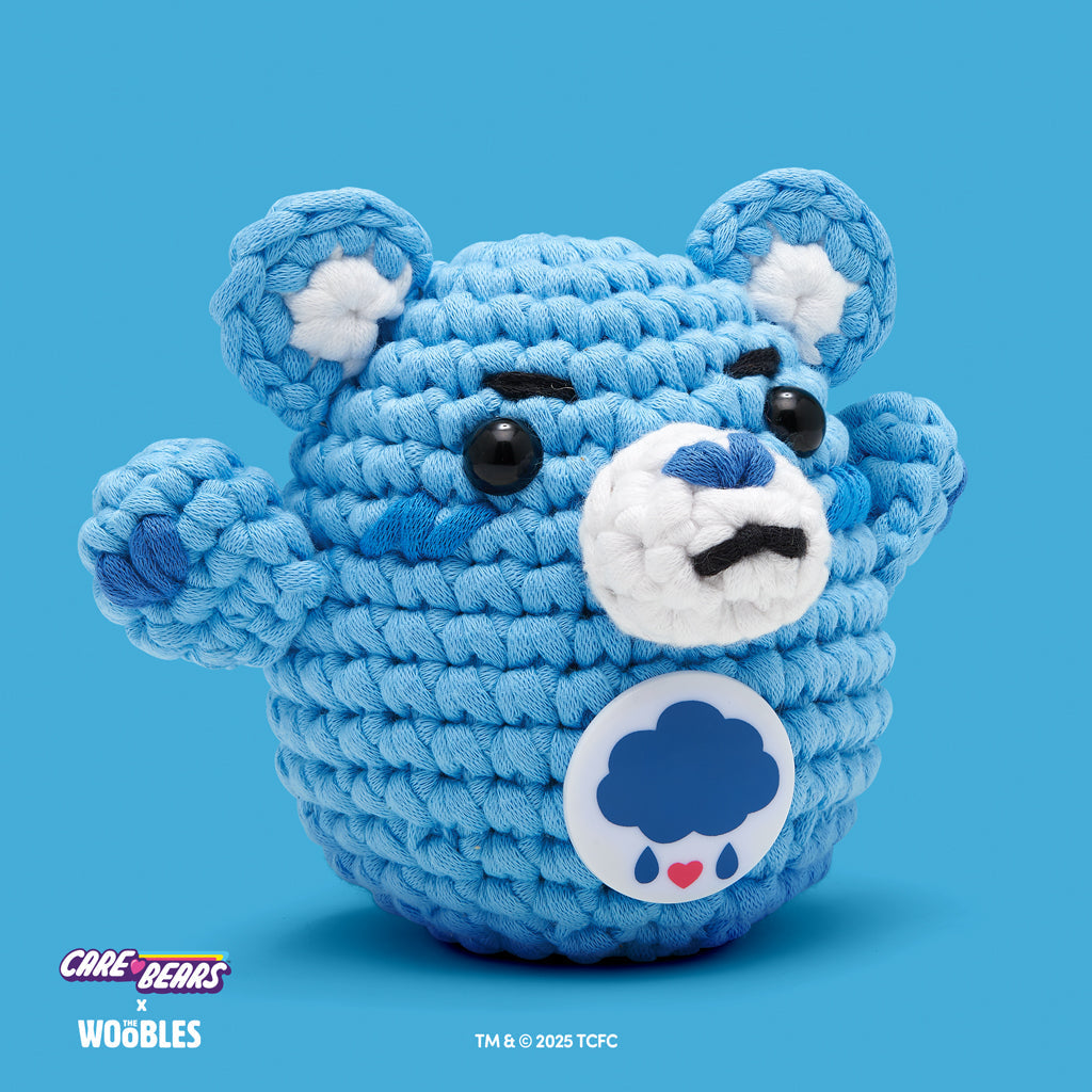 Grumpy Bear™ Crochet Kit - Gift a Wooble