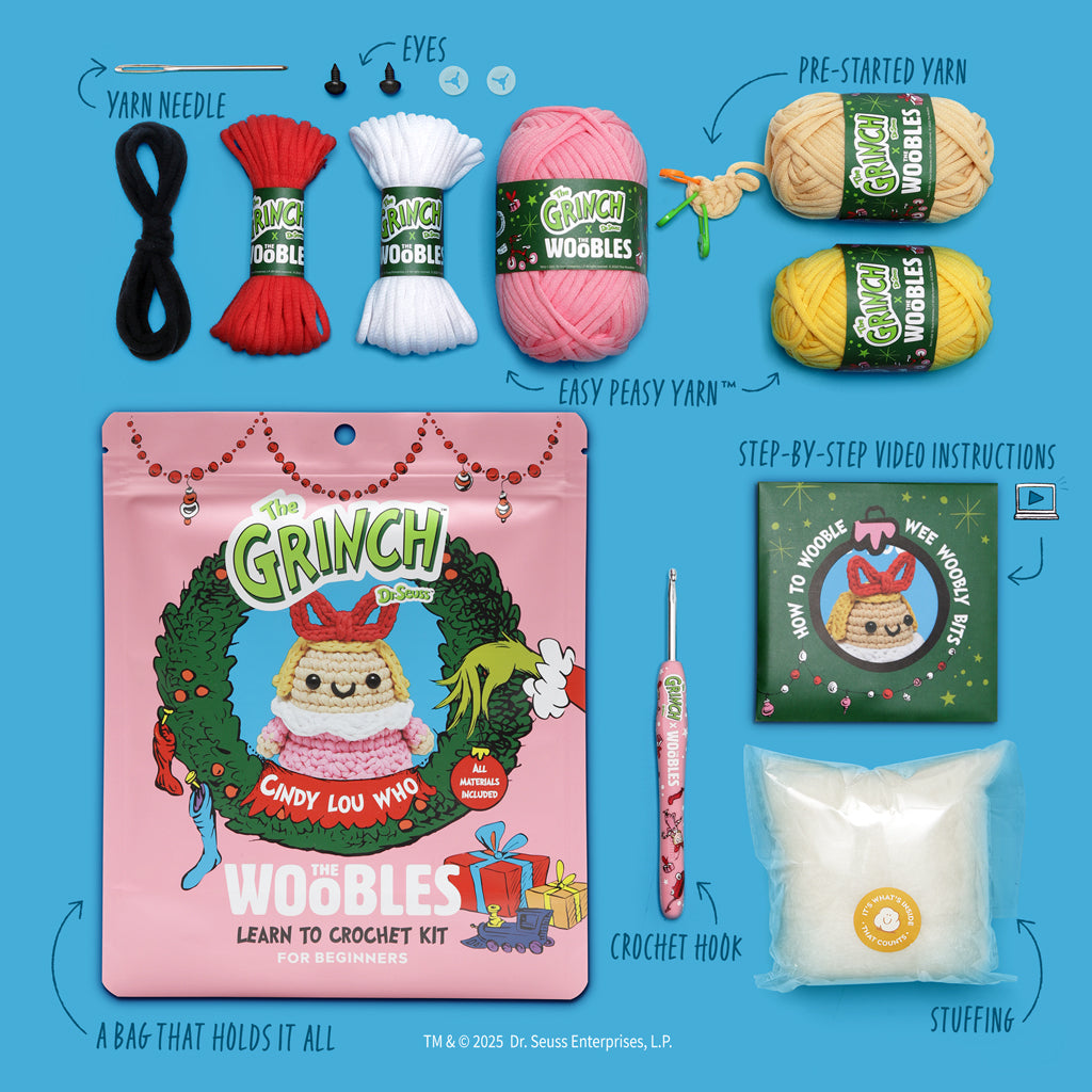 Woo-Who for Christmas Bundle - Woobles Kit Big Smile