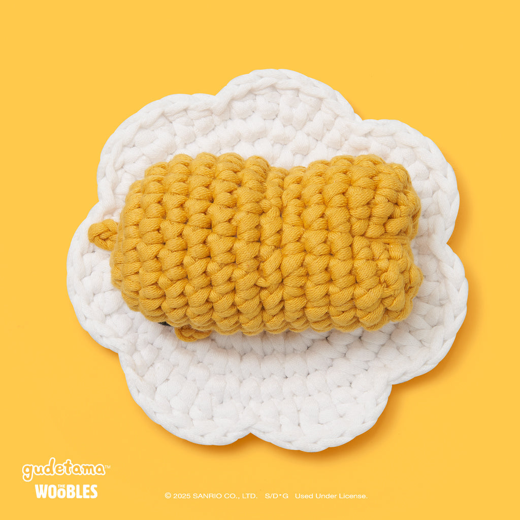 Gudetama™ Sunny Side Up Crochet Kit - Fun Crochet Kits