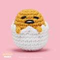 Gudetama™ in the Shell Crochet Kit - Woobles with Yarn