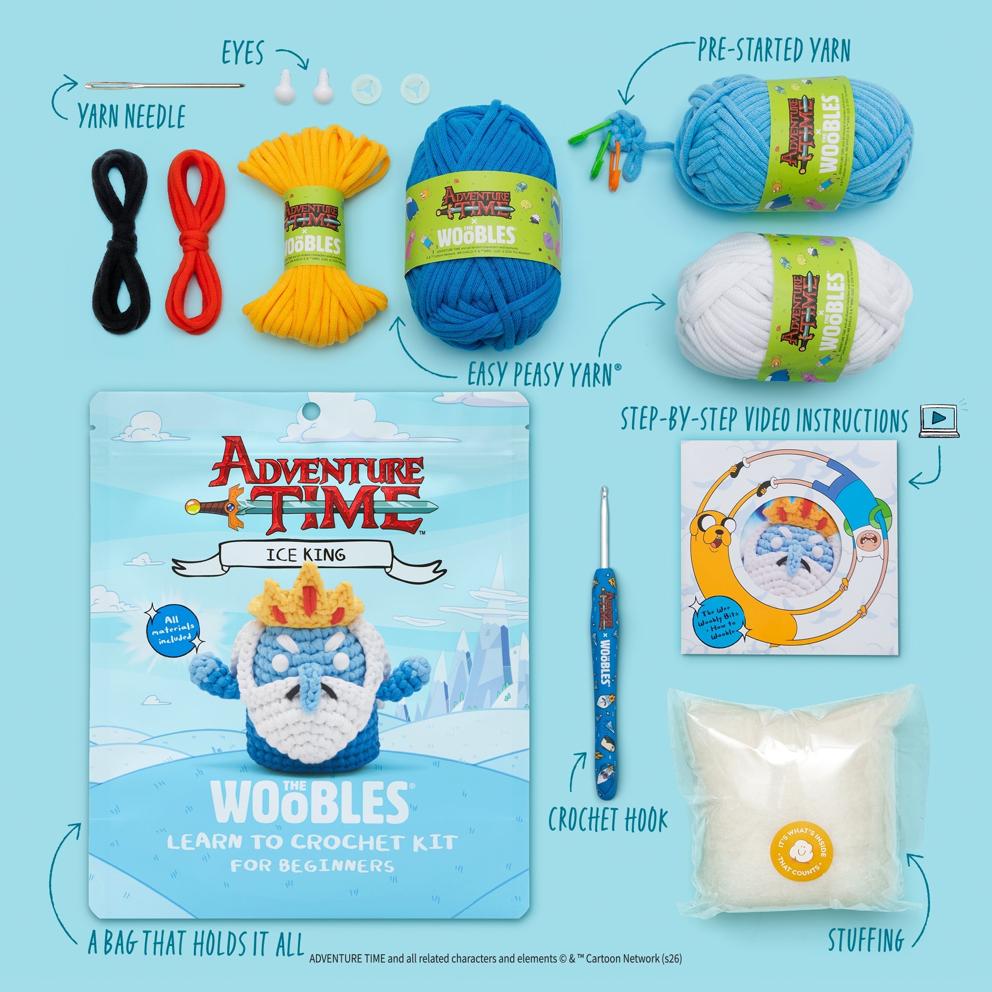 Ice King Crochet Kit - Make Something Yours