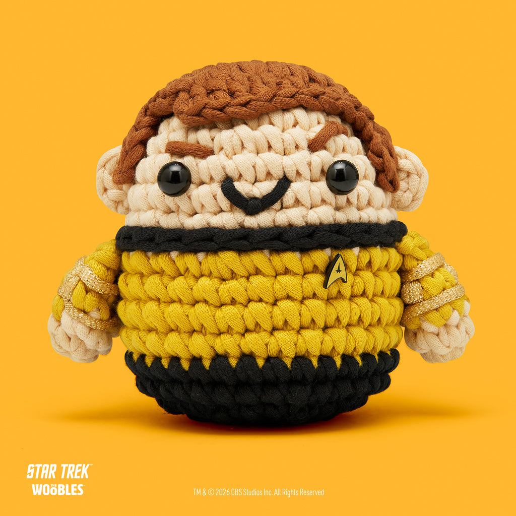 Captain Kirk Crochet Kit - Beginner Crochet Fun