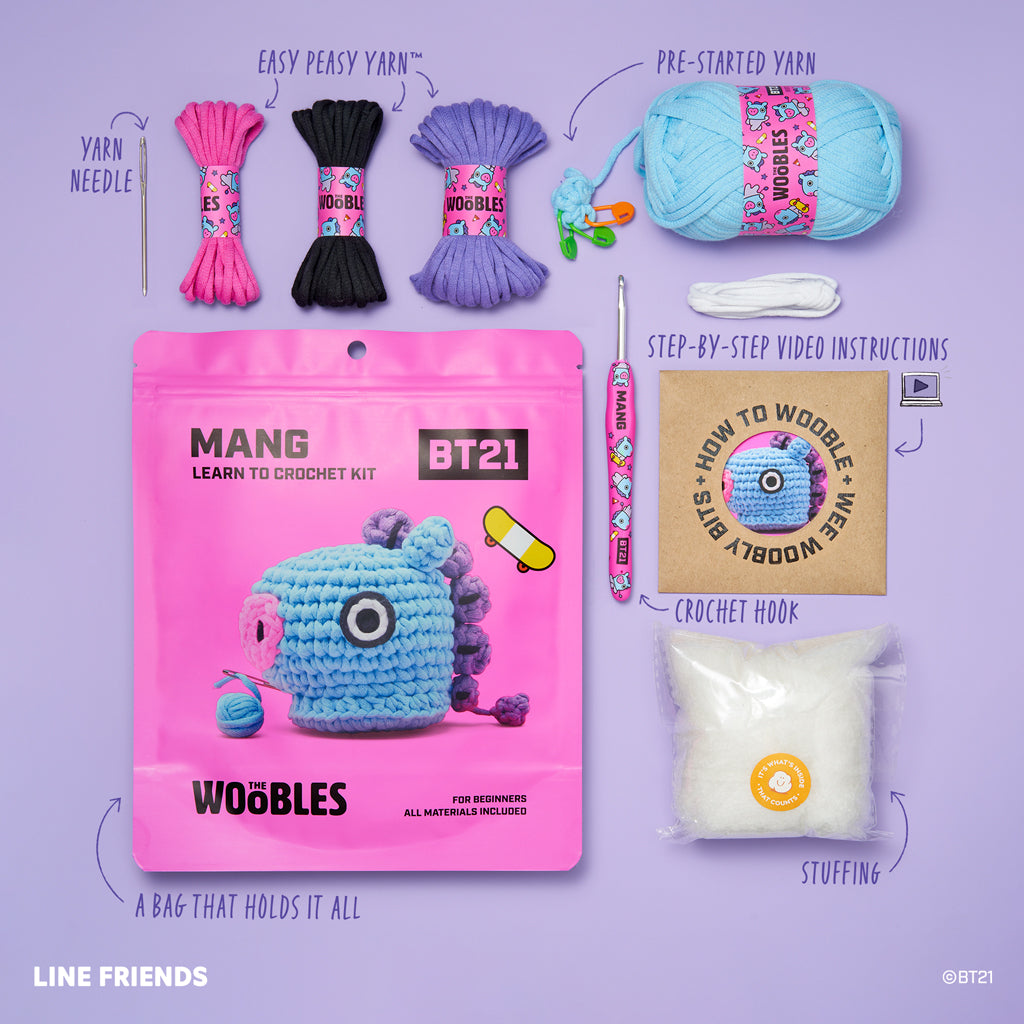 MANG Crochet Kit - Fun Crochet Kits