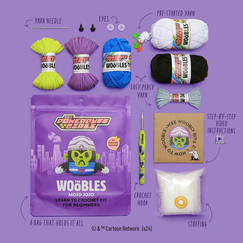 Mojo Jojo™ Crochet Kit - Fun with Yarn