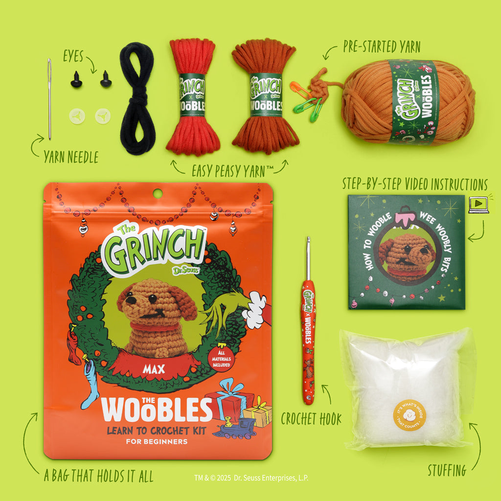 Max Crochet Kit - Crochet Starter Kit