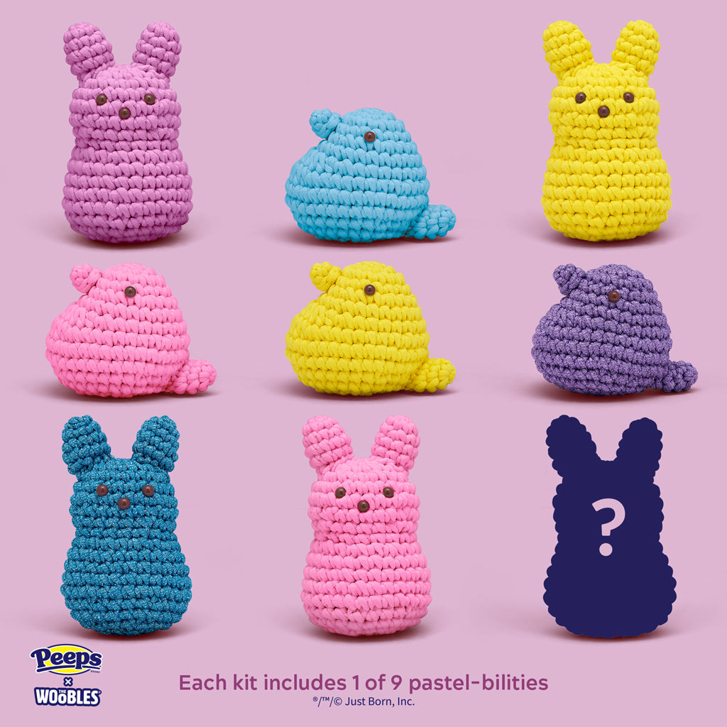 Mystery PEEPS® Crochet Kit - Ready with Hook