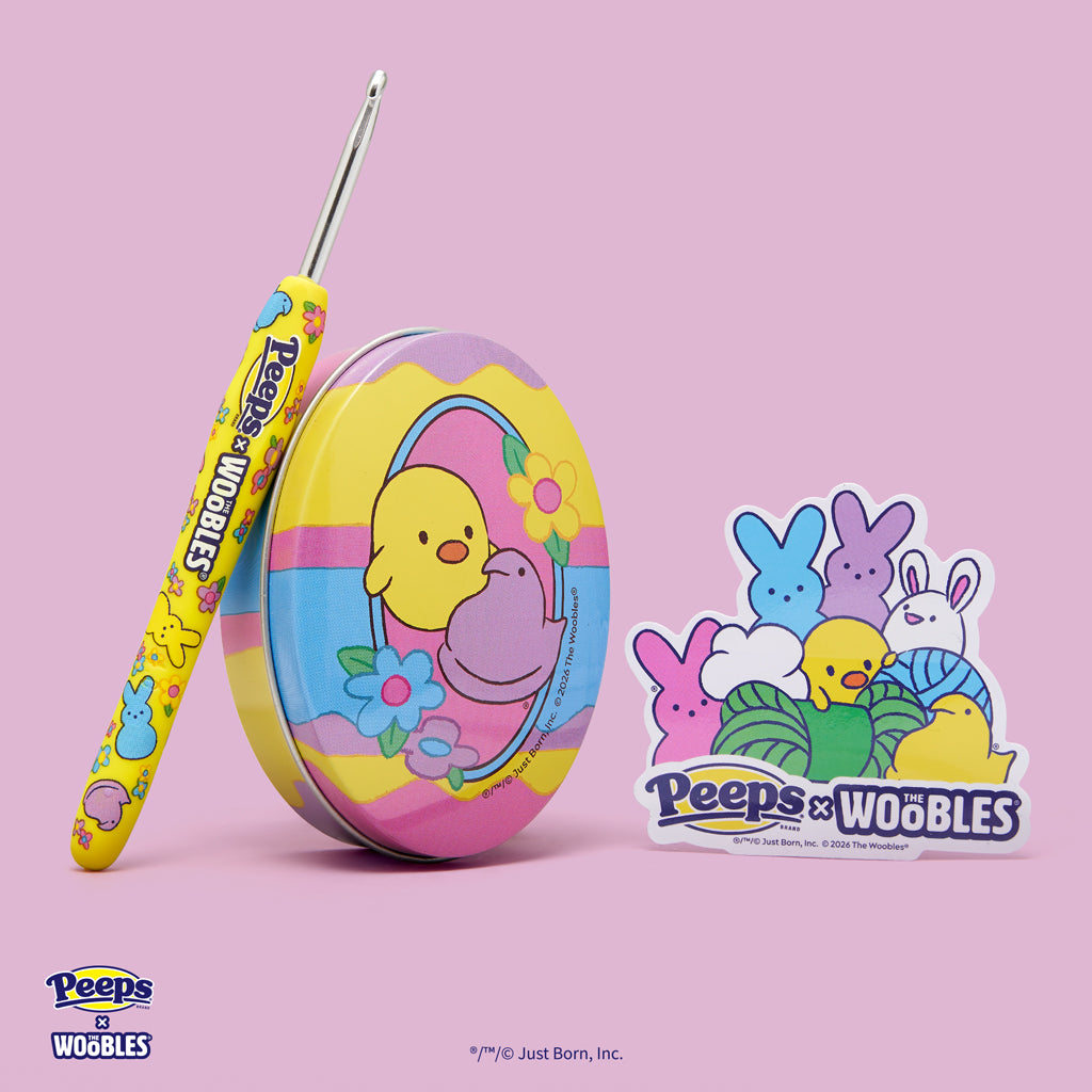Mystery PEEPS® Crochet Kit - Ready with Hook