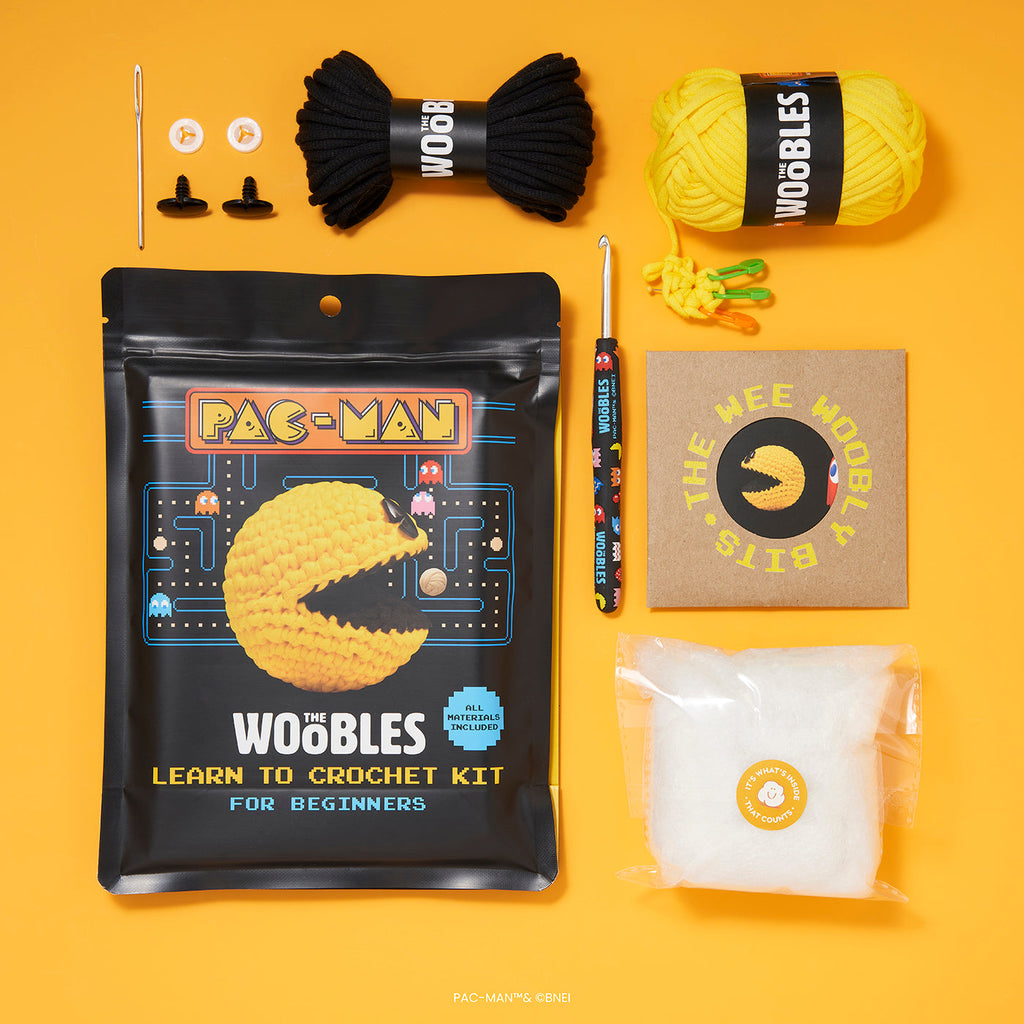 PAC-MAN Crochet Kit - Creativity Included