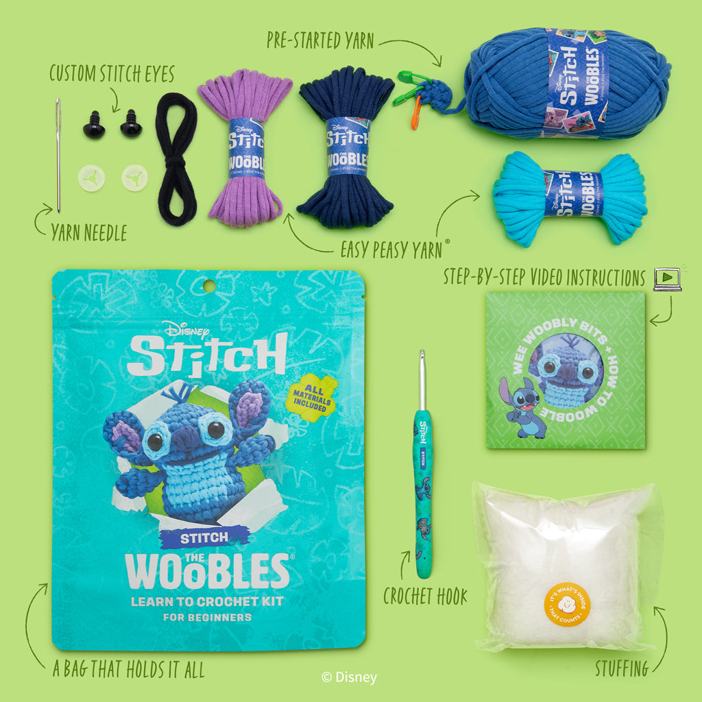 Stitch Crochet Kit - Stitch by Stitch