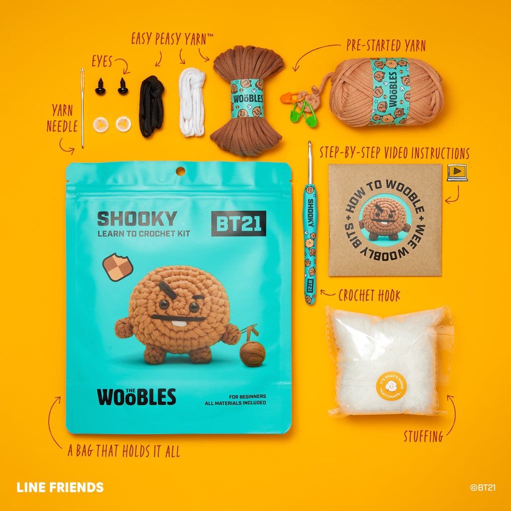 SHOOKY Crochet Kit - A Kit That Teaches