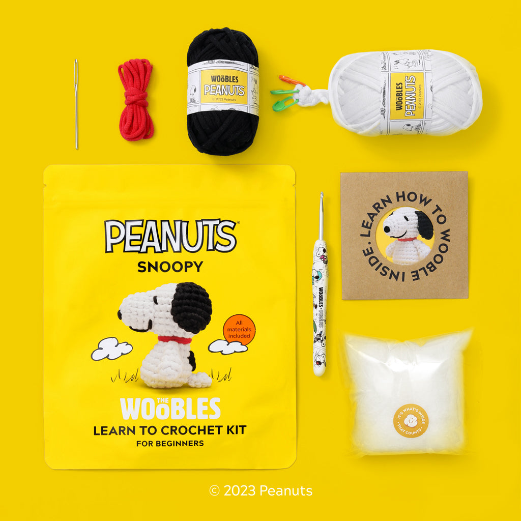 Snoopy Crochet Kit - Craft More Joy