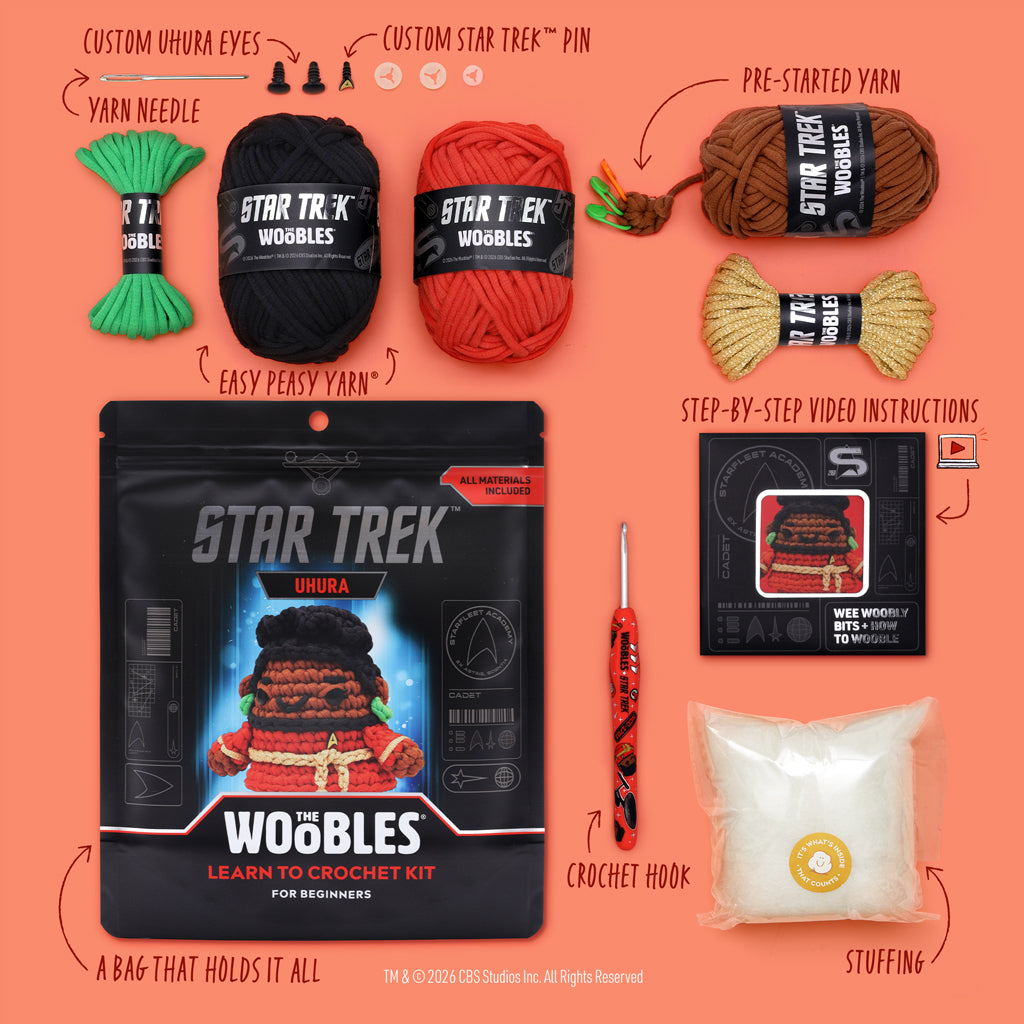 Uhura Crochet Kit - Make Your Crochet Moment