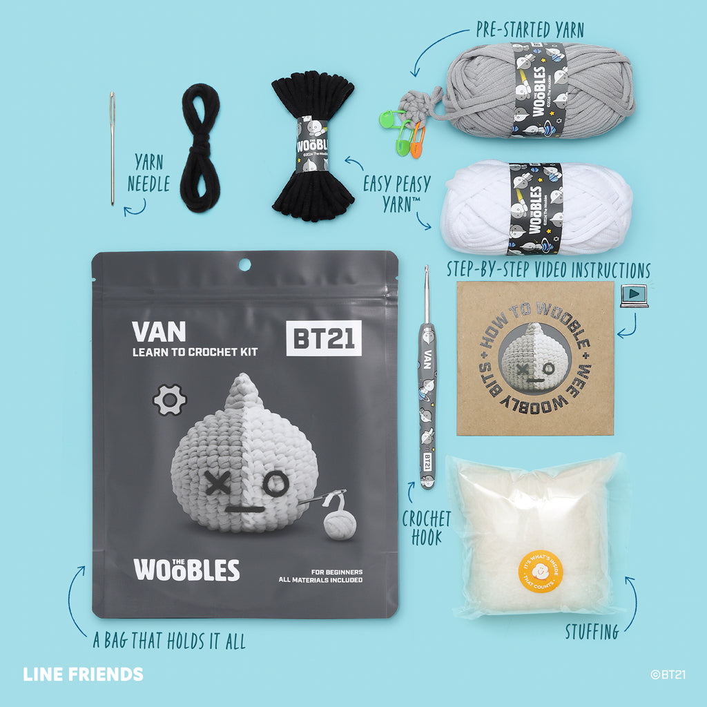 VAN Crochet Kit - Make It Yourself