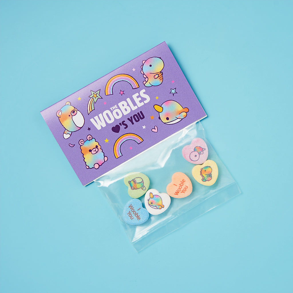 Valentines Day Candy Hearts - Hook. Stitch. Wooble.