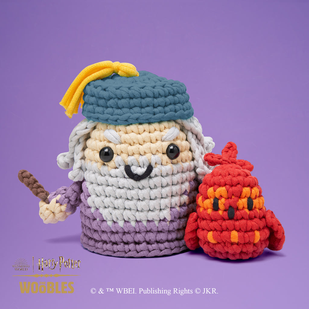 Albus Dumbledore™ and Fawkes™ Bundle - Crochet Confidence Starts Here
