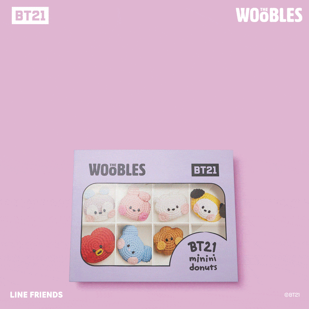 BT21 minini Donut Collector’s Box - Make Something Small