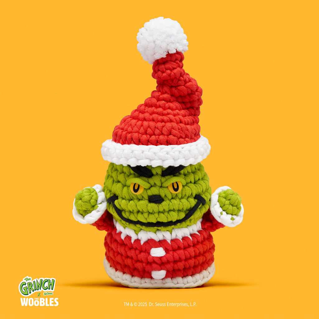 The Grinch's Santa Hat Accessory Kit - Easy Step Crochet