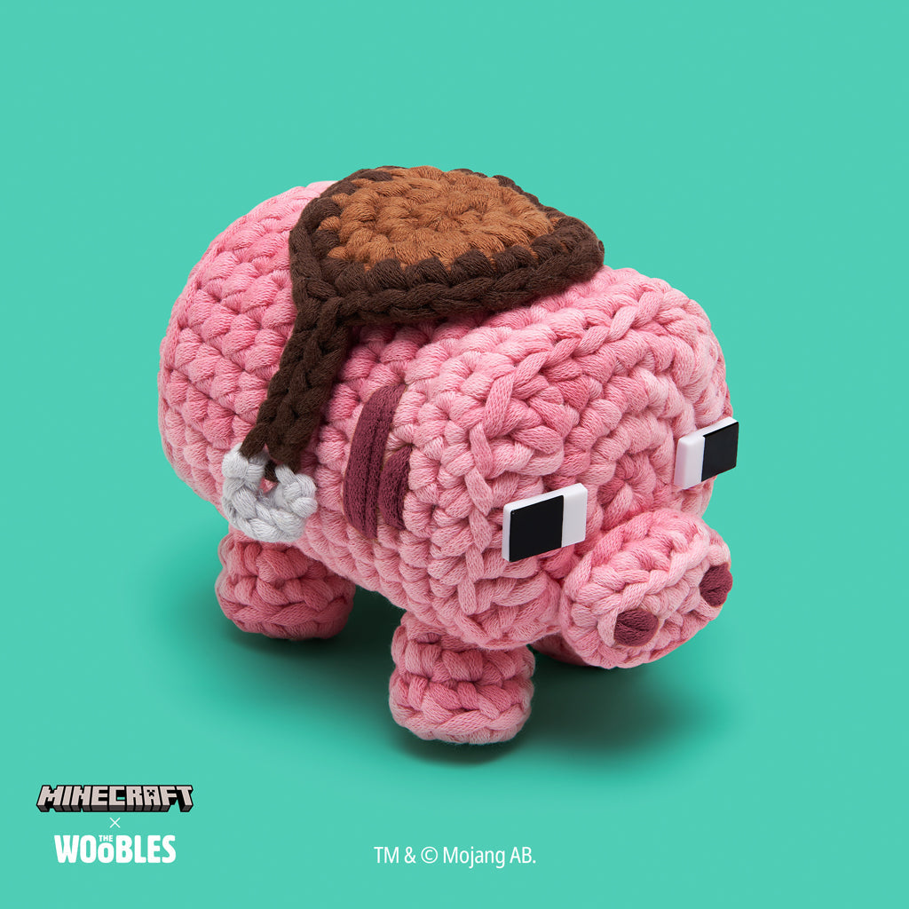 Minecraft Pig Saddle Up Bundle - Yarn. Hook. Fun.