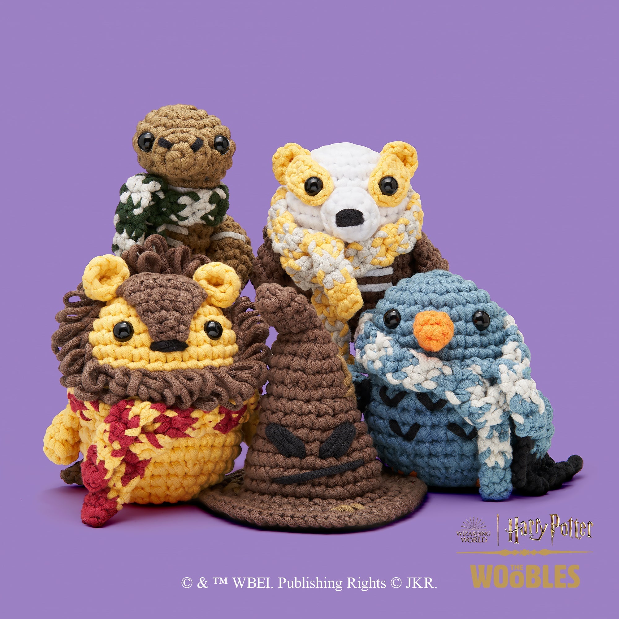 Hogwarts™ Houses Bundle - Cute Yarn Joy