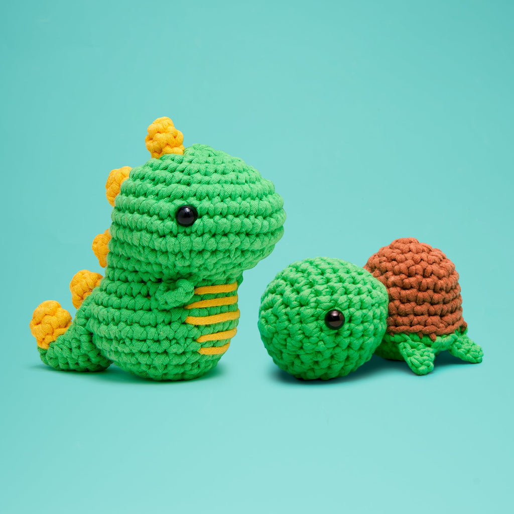 Woobly Duos: Fred and Emilio Bundle - Crochet Starter Kit